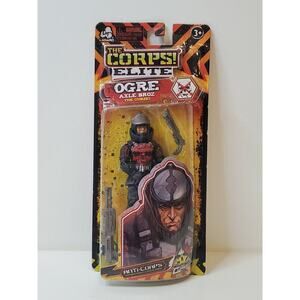 The Corps! ELITE Ogre Character Action Figure GI Joe LIKE Army Discontinued NEW